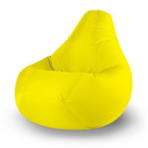 Кресло-мешок Груша ОКСФОРД, Лимонная, 130*90см. (Арт.2204)
