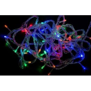 Гирлянда электрическая (140 лампочек) цветная Led