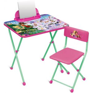 Комплект детской мебели "Феи Азбука" (зеленый) (Арт. Д2Ф1)