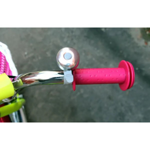Велосипед двухколесный 20" AIST Lilo с корзинкой, багажником (жёлтый/розовый)