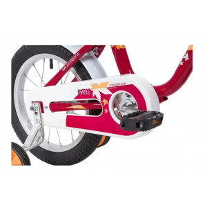 Велосипед двухколесный 14" NOVATRACK "MAPLE" с багажником (красный)