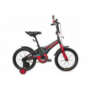 Велосипед двухколесный 14" Black Aqua "Sharp" (черный-красный)