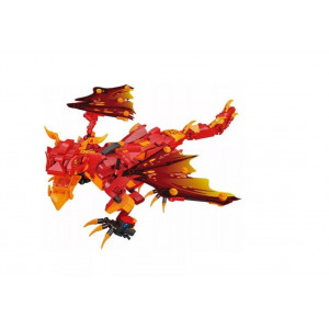 Конструктор пластиковый Mould King "Огненный дракон с ДУ" 485 деталей