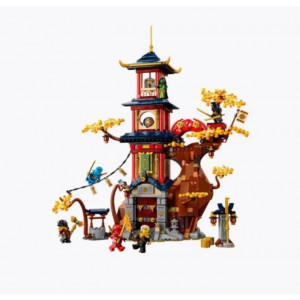 Конструктор пластиковый Lepin Ниндзяго "Храм энергетических ядер драконов" (1049 деталей)