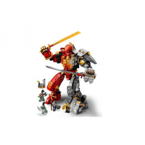 Конструктор пластиковый Ниндзяго "Ninjago" "Каменный робот огня" (400 деталей)